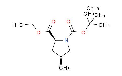 CAS No. 165273-03-0, (2S,4S)-1-BOC-4-METHYLPYRROLIDINE-2-CARBOXYLIC ACID ETHYL ESTER