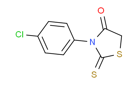 CAS No. 13037-55-3, 3-(4-Chlorophenyl)-2-thioxothiazolidin-4-one