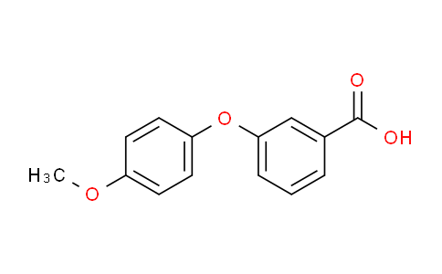 CAS No. 117423-75-3, 3-(4-METHOXYPHENOXY)BENZOIC ACID