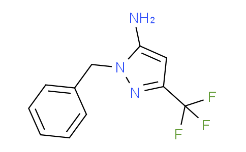 CAS No. 1174306-59-2, 2-Benzyl-5-(trifluoromethyl)pyrazol-3-amine