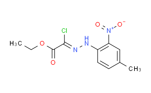 CAS No. 119750-08-2, Ethyl 2-chloro-2-(2-(4-methyl-2-nitrophenyl)hydrazono)acetate