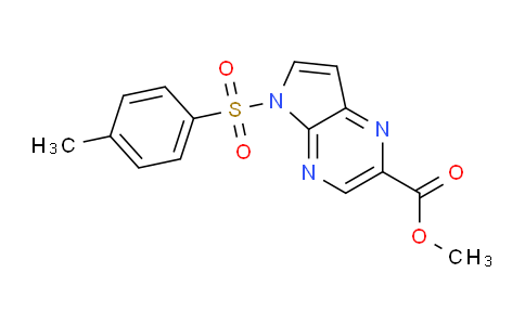 CAS No. 1201188-66-0, Methyl 5-Tosyl-5H-pyrrolo[2,3-b]pyrazine-2-carboxylate