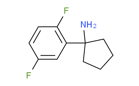 CAS No. 1176017-00-7, 1-(2,5-Difluorophenyl)cyclopentanamine
