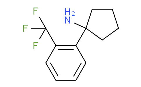 CAS No. 1176103-92-6, 1-[2-(Trifluoromethyl)phenyl]cyclopentanamine