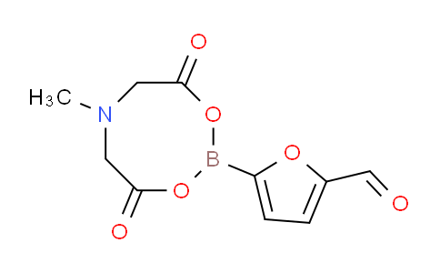 CAS No. 1257648-74-0, 5-(6-Methyl-4,8-dioxo-1,3,6,2-dioxazaborocan-2-yl)furan-2-carbaldehyde