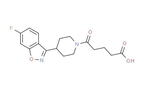 DY811471 | 1189749-34-5 | 5-(4-(6-Fluorobenzo[d]isoxazol-3-yl)piperidin-1-yl)-5-oxopentanoic acid