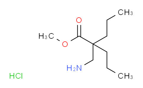 CAS No. 1255098-66-8, METHYL 2-(AMINOMETHYL)-2-PROPYLPENTANOATE HCL