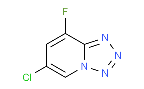 CAS No. 1255574-42-5, 6-Chloro-8-fluorotetrazolo[1,5-a]pyridine