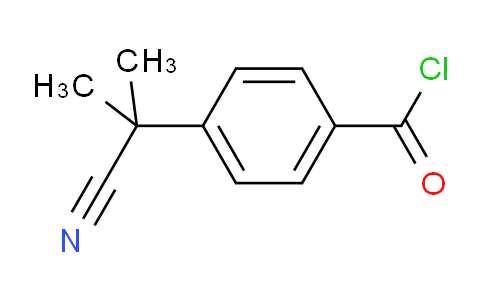 CAS No. 129488-75-1, 4-(2-Cyano-2-propyl)benzoyl Chloride