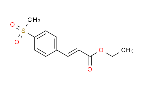 CAS No. 137473-27-9, Ethyl 4-methanesulfonylcinnamate