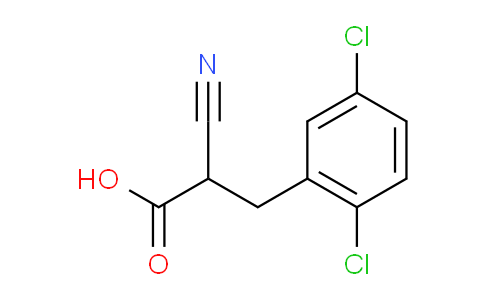 CAS No. 2044707-21-1, 2-Cyano-3-(2,5-dichlorophenyl)propionic Acid