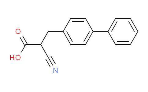 CAS No. 2044707-23-3, 3-(4-Biphenylyl)-2-cyanopropionic Acid