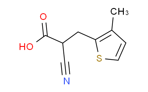 CAS No. 2044707-24-4, 2-Cyano-3-(3-methyl-2-thienyl)propionic Acid