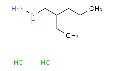 CAS No. 2044707-26-6, (2-Ethylpentyl)hydrazine Dihydrochloride