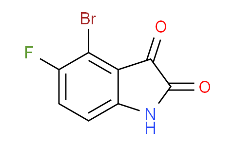 CAS No. 2044902-62-5, 4-Bromo-5-fluoroindoline-2,3-dione