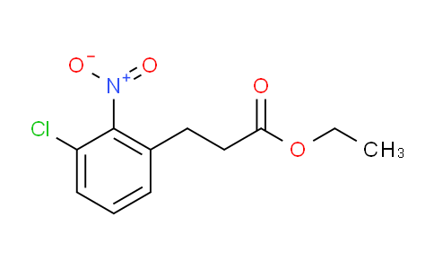 CAS No. 1803762-08-4, Ethyl 3-(3-Chloro-2-nitrophenyl)propanoate