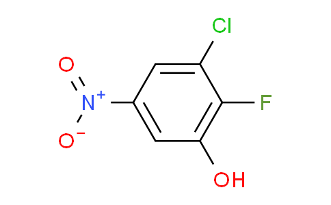 CAS No. 1805656-07-8, 3-Chloro-2-fluoro-5-nitrophenol