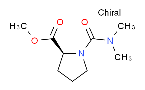 CAS No. 1493675-45-8, Methyl (S)-1-(Dimethylcarbamoyl)pyrrolidine-2-carboxylate