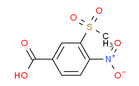 CAS No. 1415819-84-9, 3-Methanesulfonyl-4-nitrobenzoic acid