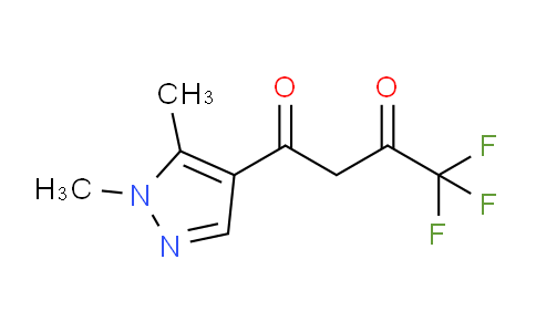 CAS No. 1005612-96-3, 1-(1,5-Dimethyl-1H-pyrazol-4-yl)-4,4,4-trifluorobutane-1,3-dione