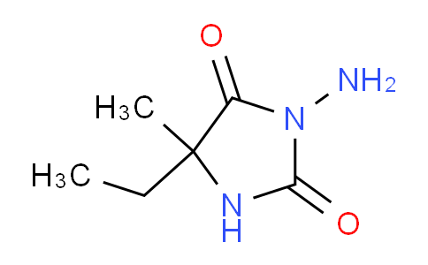 CAS No. 1005-88-5, 3-Amino-5-ethyl-5-methylimidazolidine-2,4-dione