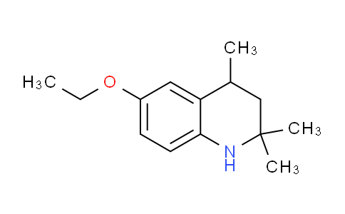 CAS No. 16489-90-0, 6-Ethoxy-2,2,4-trimethyl-1,2,3,4-tetrahydroquinoline