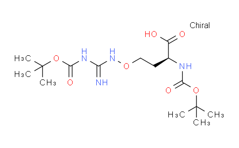 CAS No. 165105-47-5, (S)-4-[(3-Boc-guanidino)oxy]-2-(Boc-amino)butanoic Acid