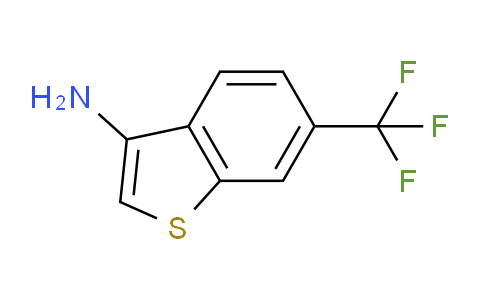 CAS No. 165108-01-0, 6-(Trifluoromethyl)benzo[b]thiophen-3-amine