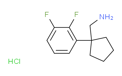 CAS No. 1798713-22-0, 1-(2,3-Difluorophenyl)cyclopentanemethanamine Hydrochloride
