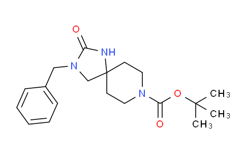 CAS No. 1799412-35-3, tert-Butyl 3-benzyl-2-oxo-1,3,8-triazaspiro[4.5]decane-8-carboxylate