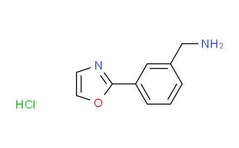 CAS No. 1799421-14-9, (3-(Oxazol-2-yl)phenyl)methanamine hydrochloride