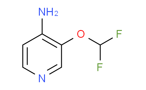 CAS No. 1491229-71-0, 3-(Difluoromethoxy)pyridin-4-amine