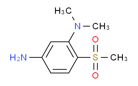 CAS No. 1420800-40-3, 3-(N,N-Dimethylamino)-4-methanesulfonylaniline