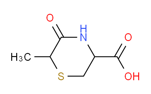 CAS No. 14226-95-0, 6-Methyl-5-oxothiomorpholine-3-carboxylic acid