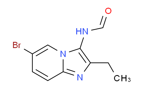 CAS No. 1628263-74-0, N-(6-Bromo-2-ethylimidazo[1,2-a]pyridin-3-yl)formamide