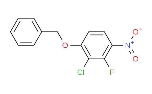 CAS No. 1632444-56-4, 1-(Benzyloxy)-2-chloro-3-fluoro-4-nitrobenzene