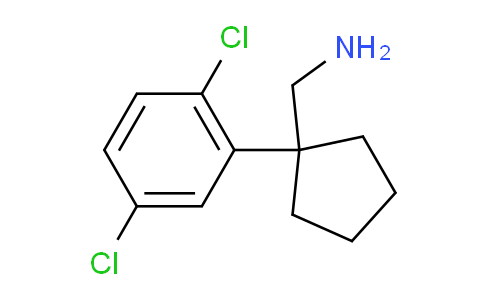 CAS No. 1784038-08-9, 1-(2,5-Dichlorophenyl)cyclopentanemethanamine