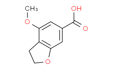 CAS No. 1785202-35-8, 4-Methoxy-2,3-dihydrobenzofuran-6-carboxylic Acid