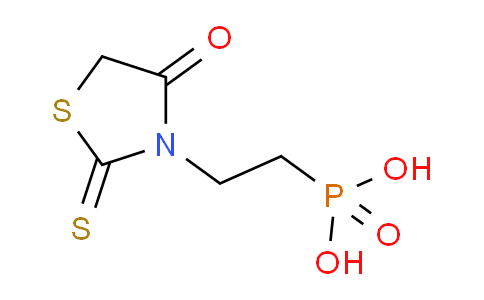 CAS No. 227316-23-6, [2-(4-Oxo-2-thioxo-3-thiazolidinyl)ethyl]phosphonic Acid