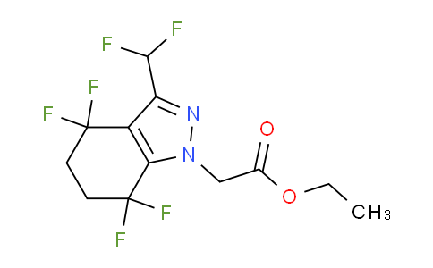 MC811765 | 1417983-67-5 | Ethyl 2-(3-(difluoromethyl)-4,4,7,7-tetrafluoro-4,5,6,7-tetrahydro-1H-indazol-1-yl)acetate