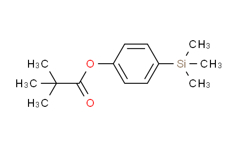 CAS No. 1418117-88-0, 4-(Trimethylsilyl)phenyl Pivalate