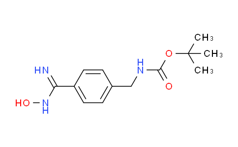 CAS No. 220648-78-2, tert-Butyl 4-(N-hydroxycarbamimidoyl)benzylcarbamate