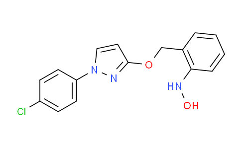 220898-42-0 | N-(2-(((1-(4-Chlorophenyl)-1H-pyrazol-3-yl)oxy)methyl)phenyl)hydroxylamine