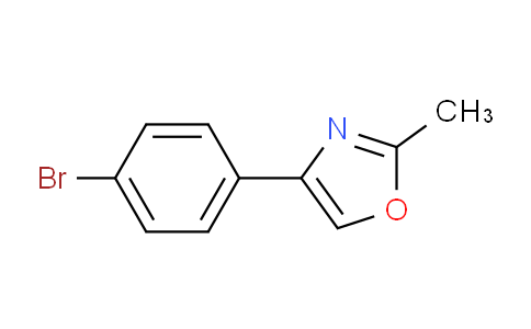 CAS No. 22091-49-2, 4-(4-Bromophenyl)-2-methyloxazole
