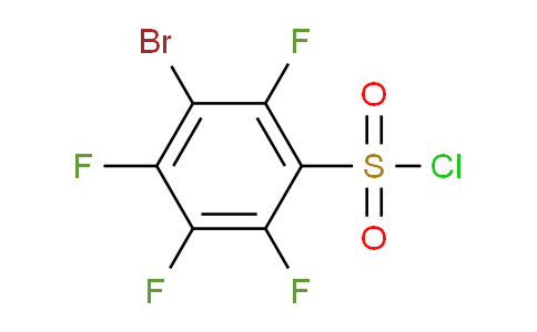 CAS No. 220987-97-3, 3-Bromo-2,4,5,6-tetrafluorobenzene-1-sulfonyl chloride