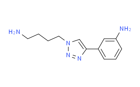 CAS No. 1626413-52-2, 3-(1-(4-Aminobutyl)-1H-1,2,3-triazol-4-yl)aniline