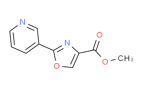 CAS No. 1065102-69-3, METHYL 2-(PYRIDIN-3-YL)OXAZOLE-4-CARBOXYLATE