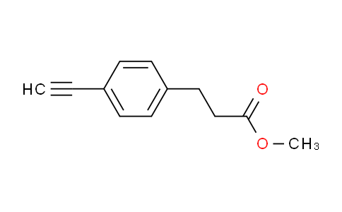 CAS No. 1068471-18-0, Methyl 3-(4-Ethynylphenyl)propanoate