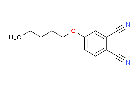 CAS No. 106943-83-3, 4-(Pentyloxy)phthalonitrile