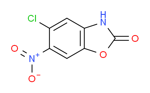 CAS No. 27087-06-5, 5-Chloro-6-nitrobenzo[d]oxazol-2(3H)-one